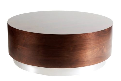 Round drum table