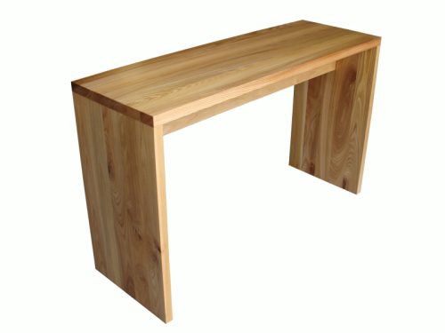 Wooden poseur table