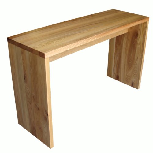 Wooden poseur table