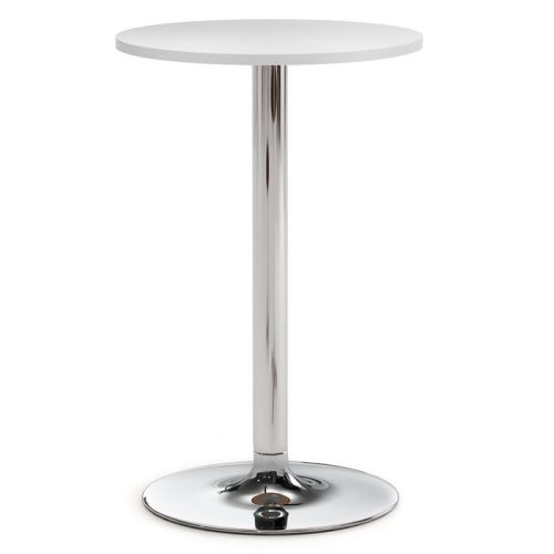 High round table with pedestal base