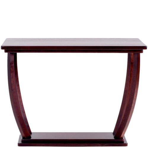 Square wooden table