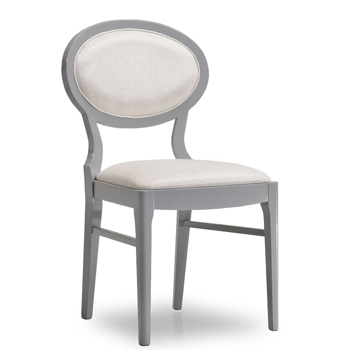 Grey and cream chair