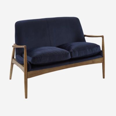 Dark blue Crispin sofa