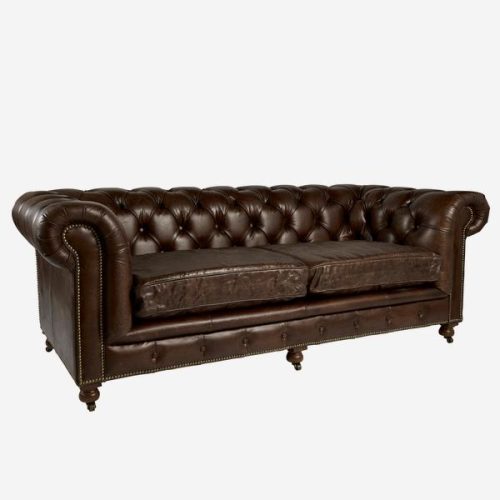 Brown leather Rebel sofa