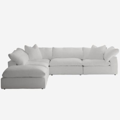 White Truman junior sofa