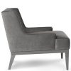 Grey hotel lounge chair