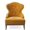 Orange lounge chair