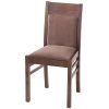 Brown hotel dining chair