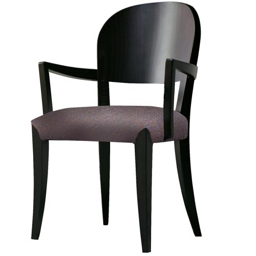 Black dining chair