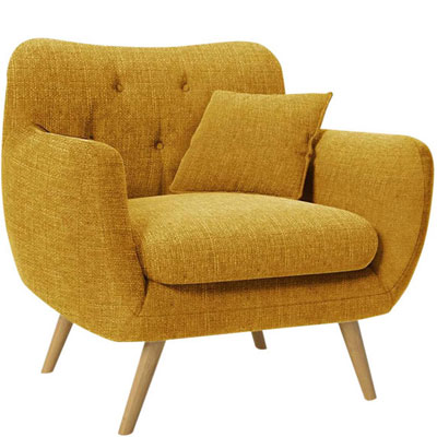 Yellow armchair