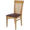 Brown dining chair