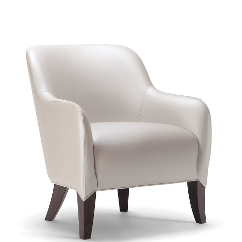 White armchair