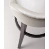 Close-up of white bar chair